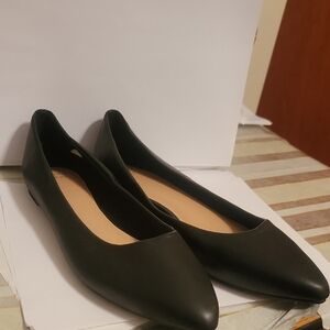 A New Day Black Flats Effortless Elegance